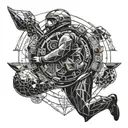 rescue swimmer tattoo design idea
