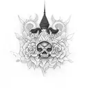 Colombia tattoo design idea