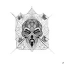 toroides humanos tattoo design idea