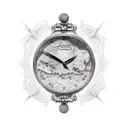 reloj de arena tattoo design idea