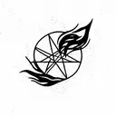 Supernatural  tattoo design idea