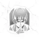 Rock Lee from Naruto in a bring it on pose. tattoo design idea