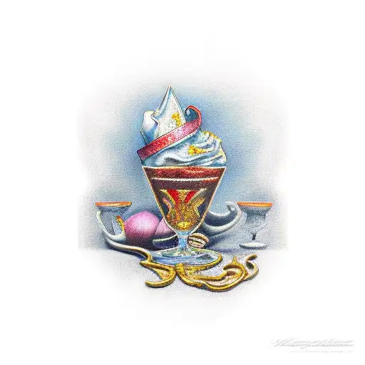 chalice tattoo design idea