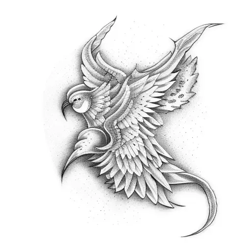 tatted4life80:horseshoe-wings-horseshoe-color-rib-tattoo