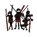 crowbar antifa tattoo design idea