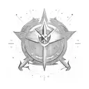 templar cruise tattoo design idea