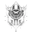 templar cruise tattoo design idea