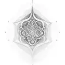 Graph of a complex function tattoo design idea