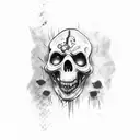 zombie tattoo design idea