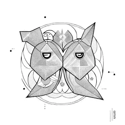 Gemini and Virgo Love at 06.11.2022 tattoo design idea