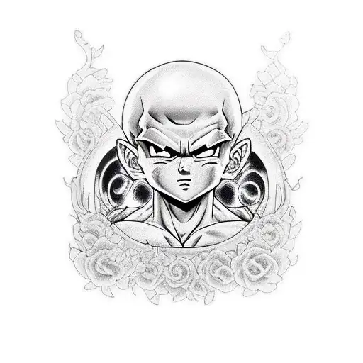 son gohan and Piccolo tattoo design idea