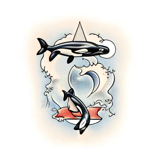 orca tattoo design idea
