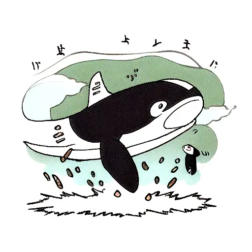orca tattoo design idea