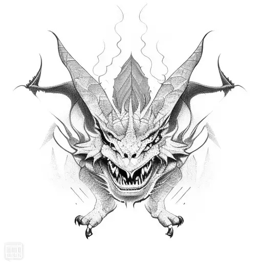 sport, dragon, shadows, judo, realism, shadows tattoo design idea