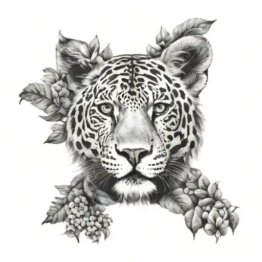 I would like to represent in my tattoo my son Marceau My daughter Calie and my love for animals and nature tattoo design idea