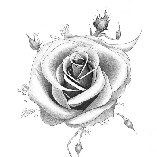 Oakley Name with Roses tattoo design idea