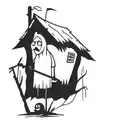 baba yaga tattoo design idea