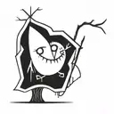 baba yaga tattoo design idea