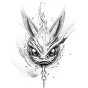 Mudkip zombie tattoo design idea