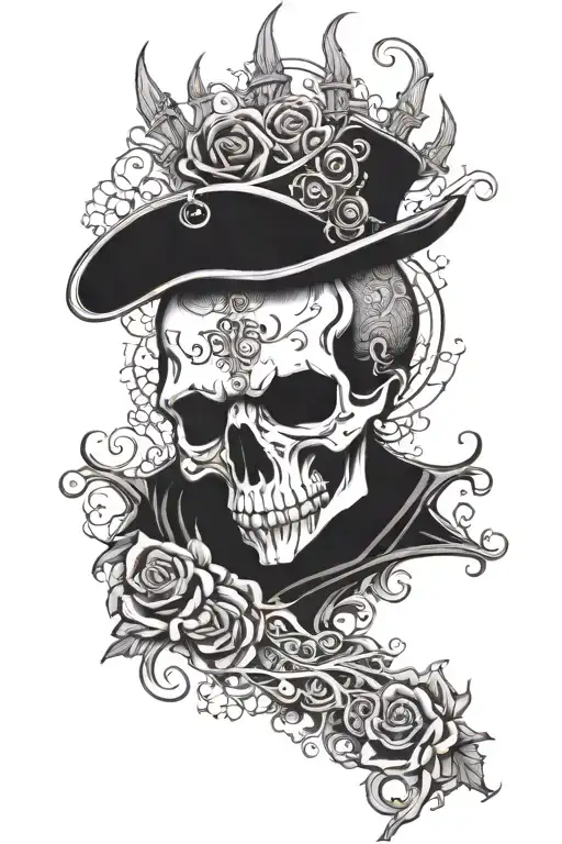 Gangster tattoo design idea