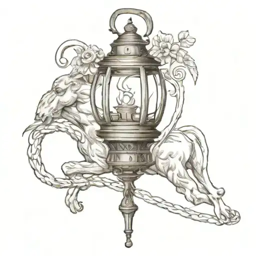 Tattoo from the parable of the lantern of Diogenes "looking for a man" tattoo design idea