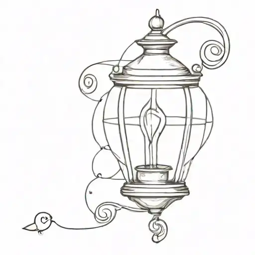 Tattoo from the parable of the lantern of Diogenes "looking for a man" tattoo design idea