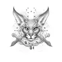 armas tattoo design idea