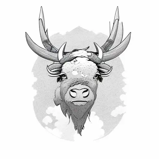 stewie from family guy ridding the flying bison from avatar tattoo design idea
