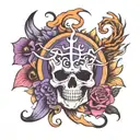 Epilepsy tattoo design idea