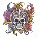 Epilepsy tattoo design idea