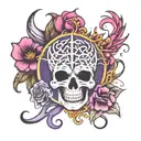 Epilepsy tattoo design idea