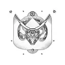 Sagittarius, Libra, and Leo constellations tattoo design idea