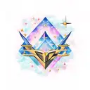 sky with Sagittarius, Libra, and Leo stars tattoo design idea