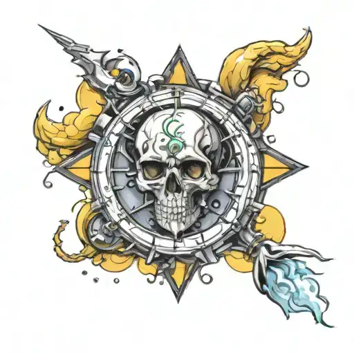 chemicus radiation   tattoo design idea