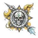 chemicus radiation   tattoo design idea