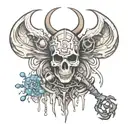 chemicus radiation   tattoo design idea