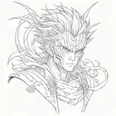 gojo satoru gojo without tattoo design idea