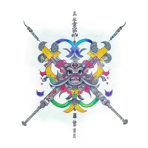 terraria tattoo design idea