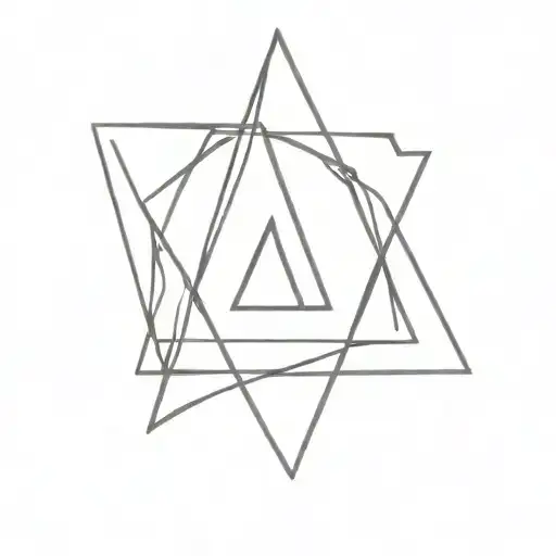 AA symbol tattoo design idea