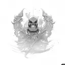 HEADSTONE tattoo design idea