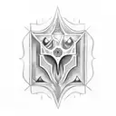 Symbolic representation of brotherhood tattoo design idea