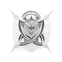 Symbolic representation of brotherhood tattoo design idea