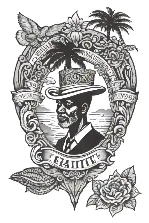 Haiti tattoo design idea