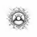  Pearl Jam black tattoo design idea