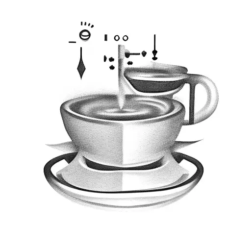 professional espresso machine  tattoo design idea