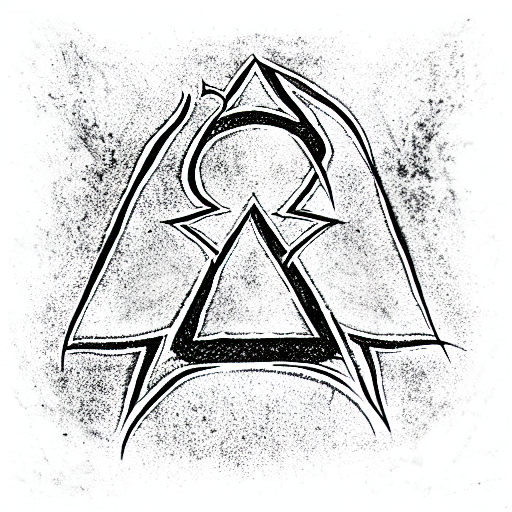 Deathly Hallows tattoo design idea