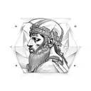 parthenon tattoo design idea