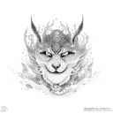 satoru gojo tattoo design idea