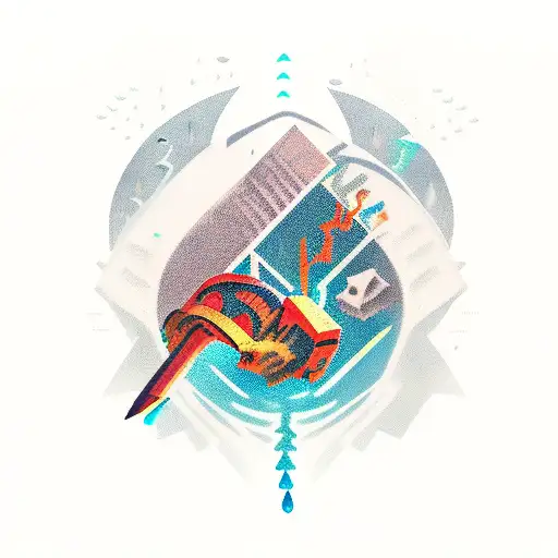 Risk of Rain 2 items tattoo design idea