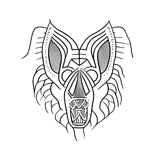 G D C M tattoo design idea